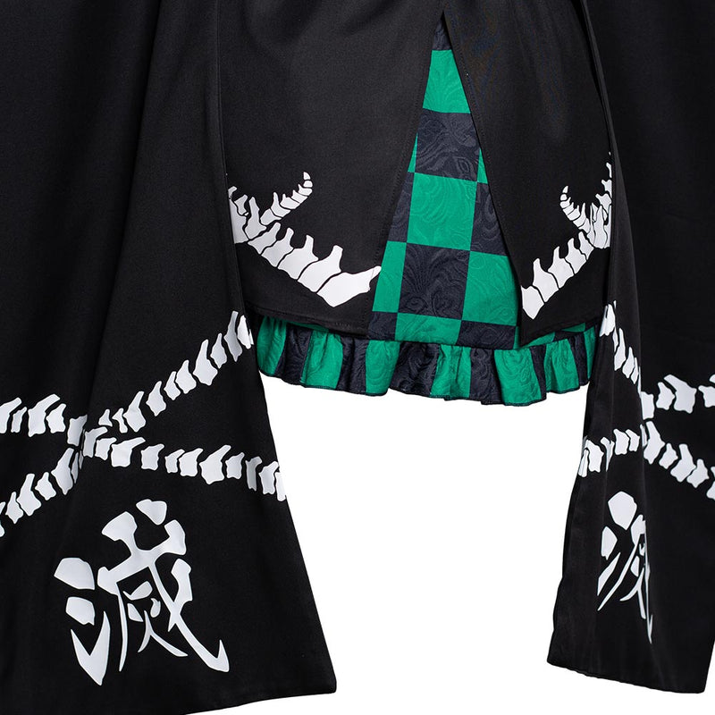 Kamado Tanjiro Demon Slayer Halloween Kimono Original Design Cosplay Costume