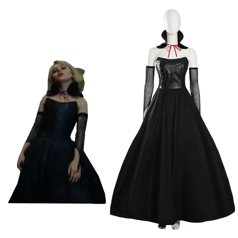 The School for Good and Evil - Sophie Black Dress Cosplay Costume Outfits Halloween Carnival Party Suit