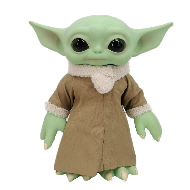 Star Wars The Mandalorian Season 3 Baby Yoda Latex Doll Toys Children Gift Halloween Cosplay Props