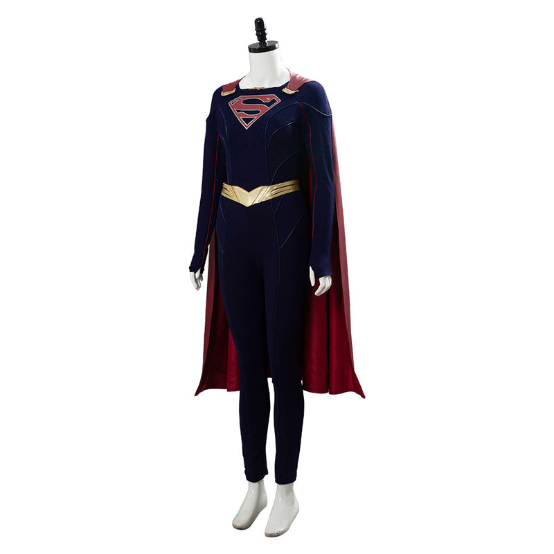 Supergirl Season 5 Kara Danvers Jumpsuit Halloween Carnival Suit Cosplay Costume