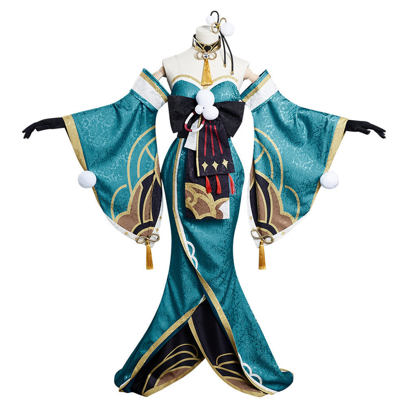 Genshin Impact Ms Hina/Gorou Outfits Halloween Carnival Suit Cosplay Costume