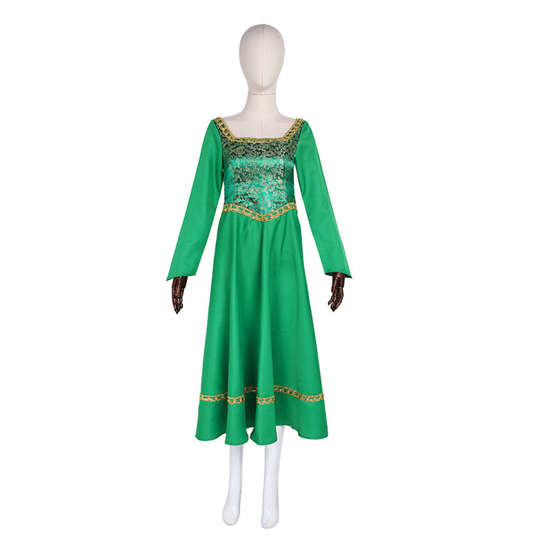 Shrek Princess Fiona Outfits Halloween Carnival Suit Cosplay Costume