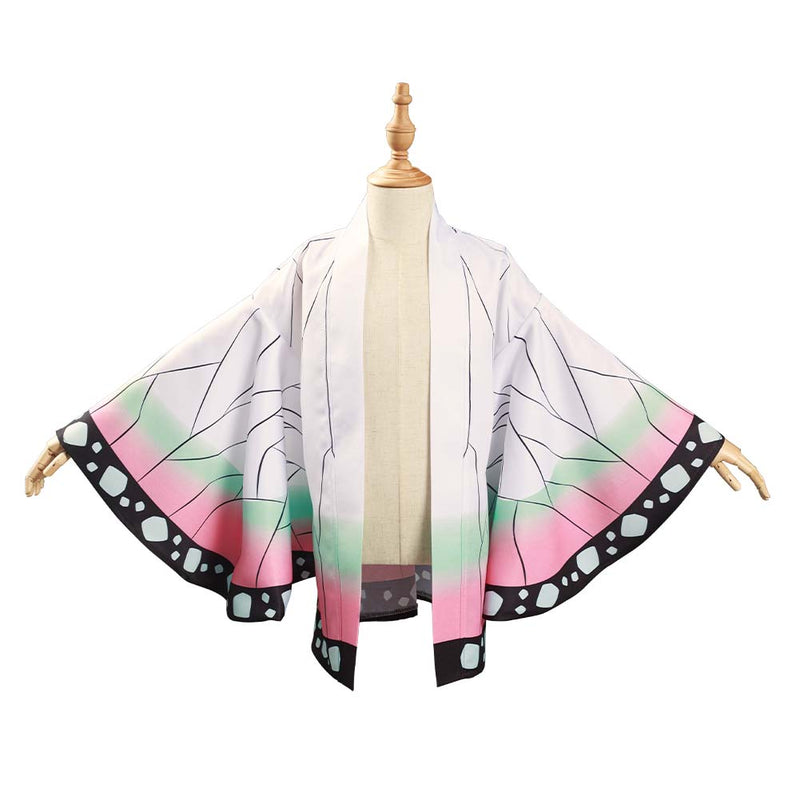 Demon Slayer: Kimetsu no Yaiba Kochou Shinobu Kids Children Kimono Coat Cosplay Costume