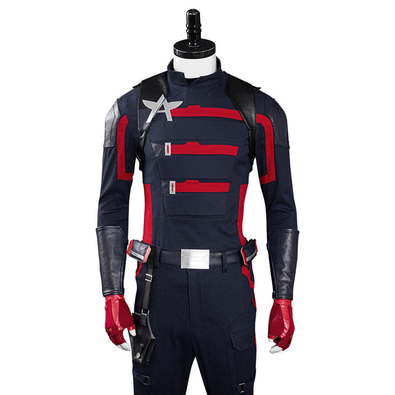 The Falcon and the Winter Soldier John Walker Captain America Outfits Halloween Carnival Suit Cosplay Costume