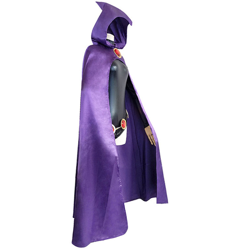 Teen Titans Raven Outfits Halloween Carnival Suit Cosplay Costume