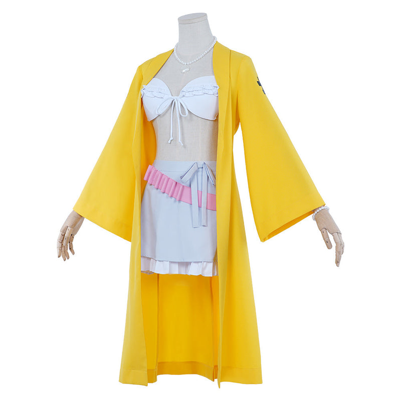 Danganronpa V3: Killing Harmony-Yonaga Angie Coat Belt Outfits Halloween Carnival Suit Cosplay Costume