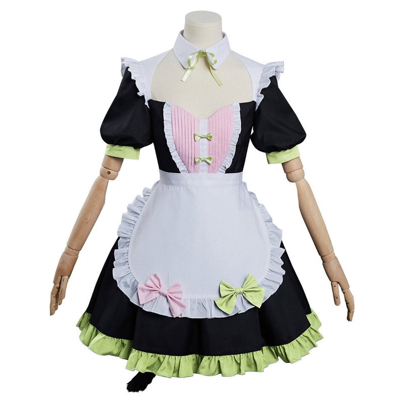 Demon Slayer: Kimetsu No Yaiba Kanroji Mitsuri Lolita Halloween Original Design Cosplay Costume