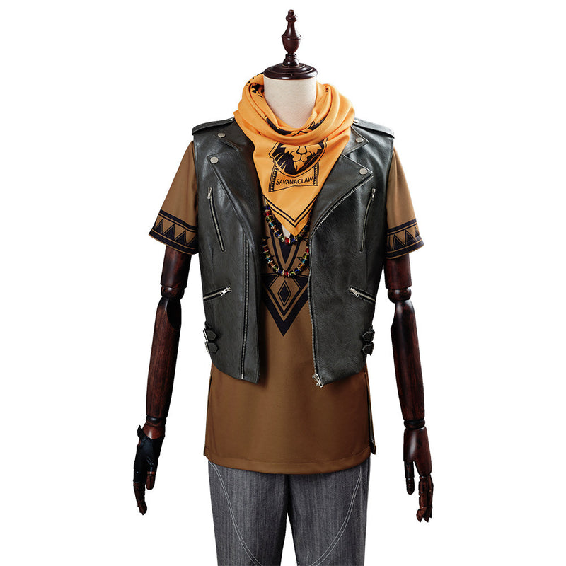 Game Twisted Wonderland Ruggie Bucchi Suit Cosplay Costume