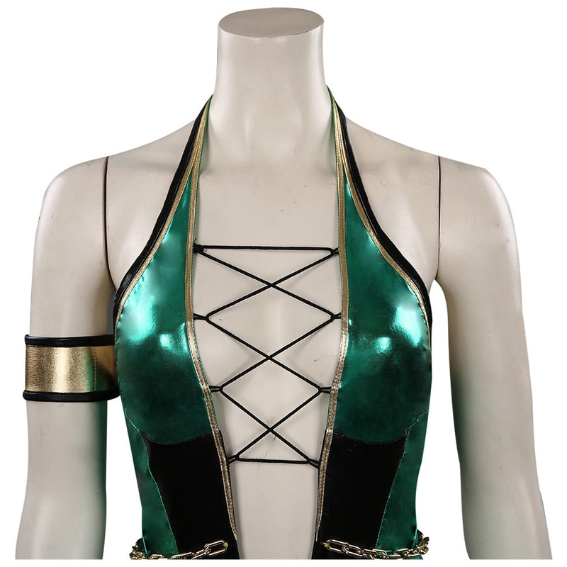 Mortal Kombat Jade Outfits Halloween Carnival Suit Cosplay Costume