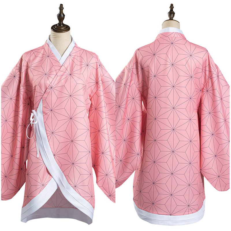 Demon Slayer: Kimetsu no Yaiba Kamado Nezuko Kimono Coat Cosplay Costume