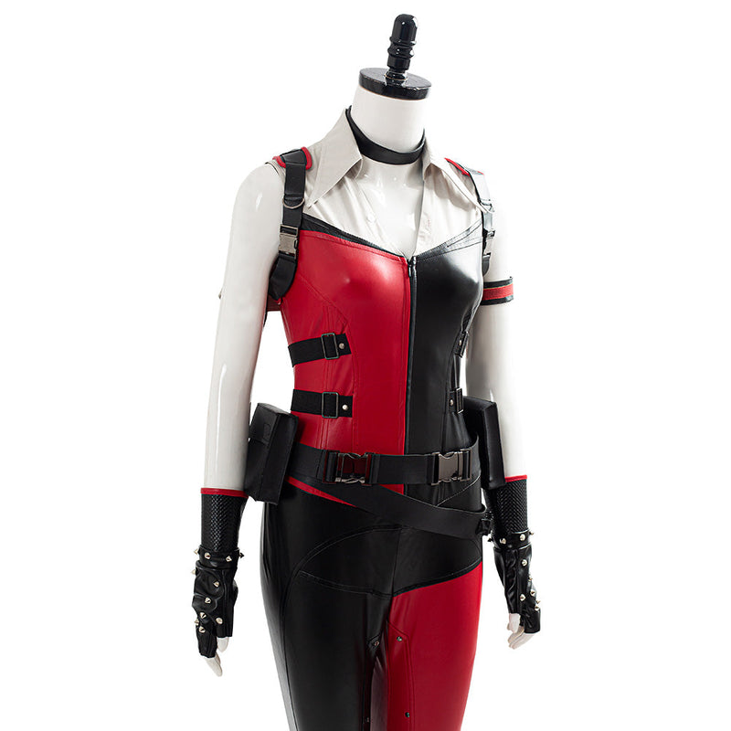 Mortal Kombat 11 Cassie Cage Harley Quinn Skin Halloween Suit Outfit Cosplay Costume