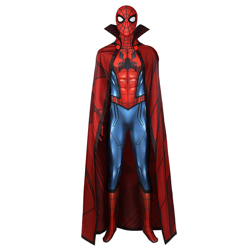 What if -Spider Man Cosplay Costume Jumpsuit Halloween Carnival Suit