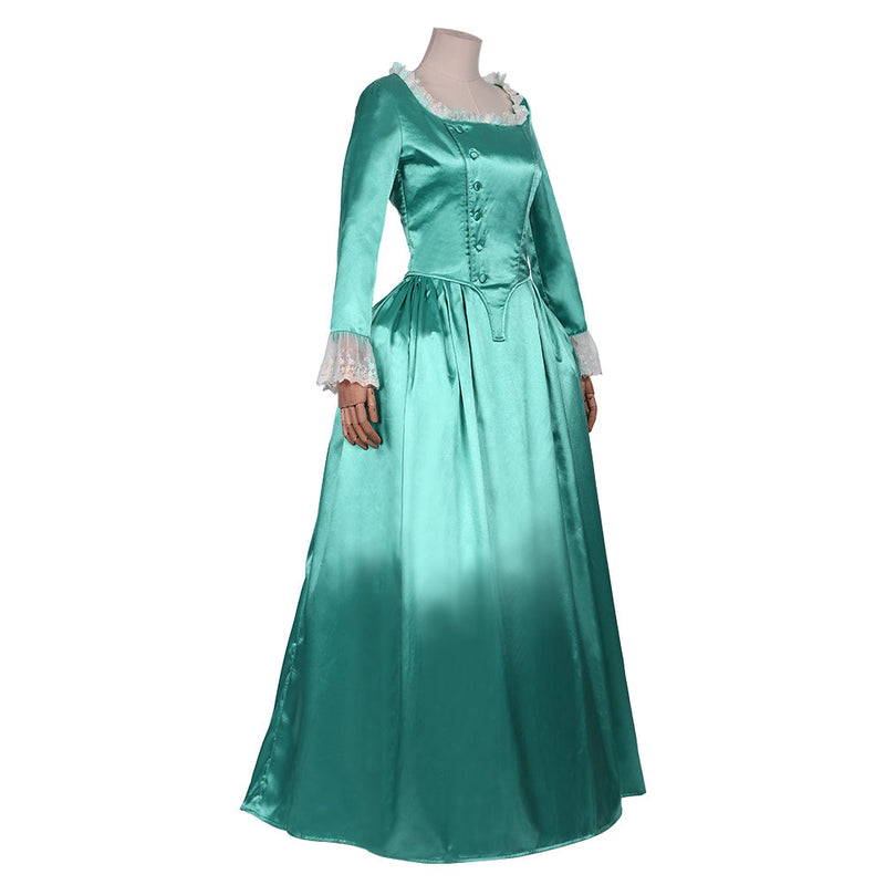 Musical-Hamilton Blue Locklino Lin Dress Halloween Carnival Suit Cosplay Costume