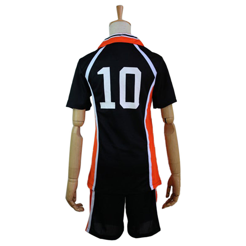 Haikyuu Cosplay Costume Karasuno Koukou High School Volleyball Club Hinata Shoyo Sportswear Shirt Jerseys