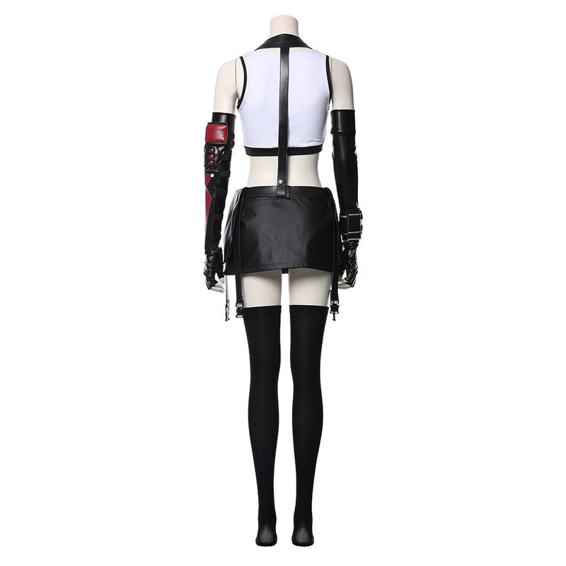 Final Fantasy VII FF7 Remake Tifa Lockhart Cosplay Costume Full Set Game Costume Outfits