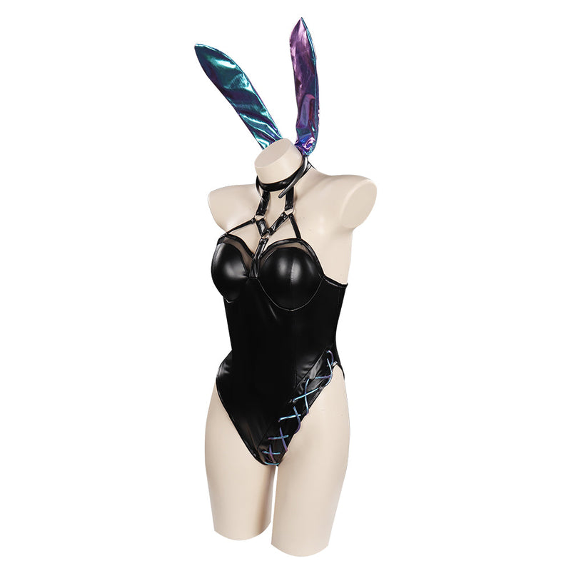 LoL League of Legends- KDA Bunny Girls Jumpsuit Outfits Halloween Carnival Cosplay Costume