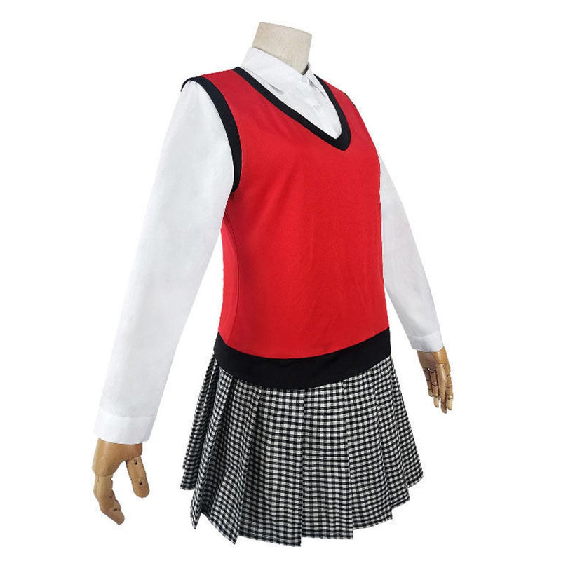 Kakegurui Midari Ikishima Women School Uniform Outfits Halloween Carnival Suit Cosplay Costume