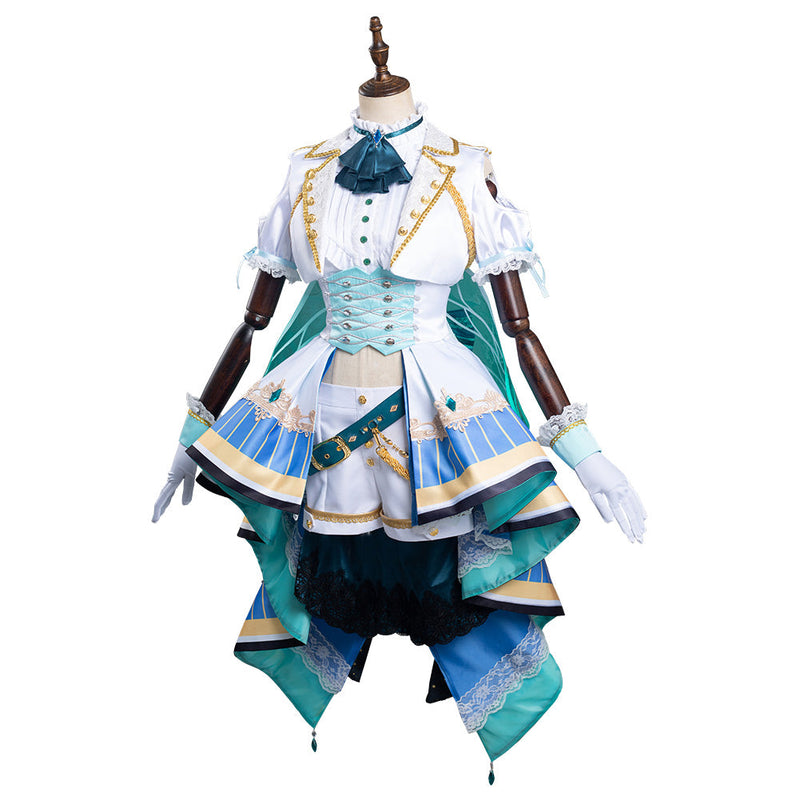 Anime Pretty Derby Mejiro McQueen Dress Outfits Halloween Carnival Suit Cosplay Costume