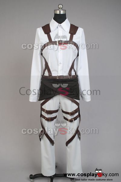 Shingeki no Kyojin Attack on Titan Mikasa Ackerman Cosplay Costume