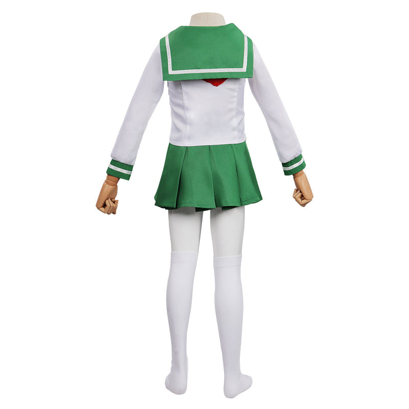 Inuyasha Higurashi Kagome Costume for Kids Children Christmas Cosplay Costume