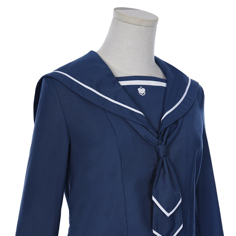 Houkago Teibou Nisshi/Diary of Our Days at the Breakwater Hina Tsurugi JK Uniform Sailor Suit Cosplay Costume