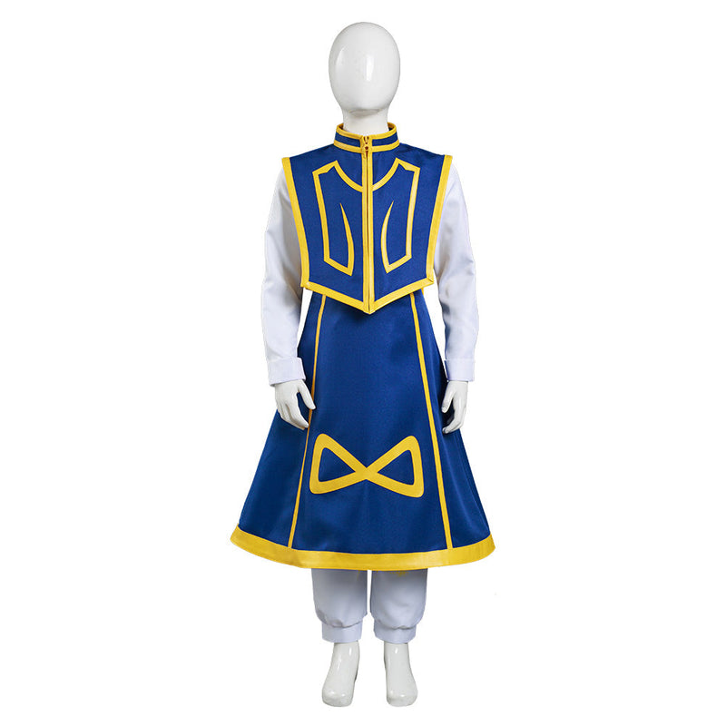 Hunter x Hunter Kurapika Kids Pants Cape Outfits Halloween Carnival Suit Cosplay Costume