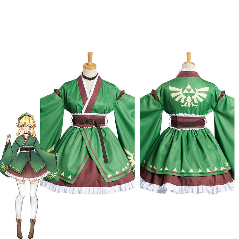 The Legend of Zelda: Breath of the Wild Link Cosplay Costume Original Designers