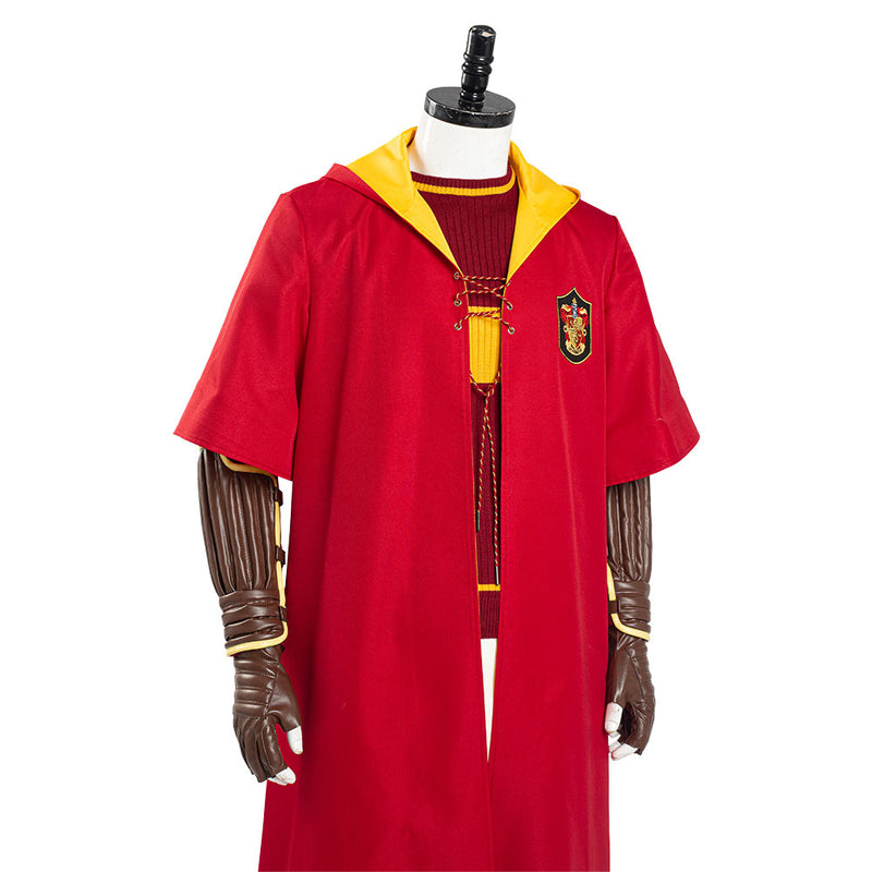 Harry Potter Gryffindor Quidditch Uniform Halloween Carnival Outfit Cosplay Costume