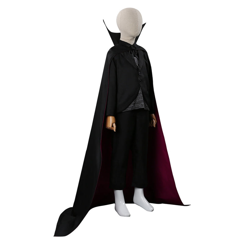 Kids Children Hotel Transylvania 4 Dracula Outfits Halloween Carnival Suit Cosplay Costume