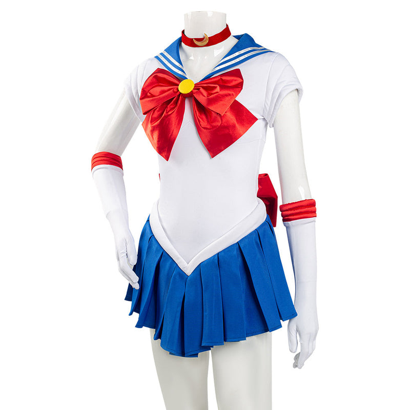 Sailor Moon Tsukino Usagi Uniform Dress Outfits Cosplay Costume