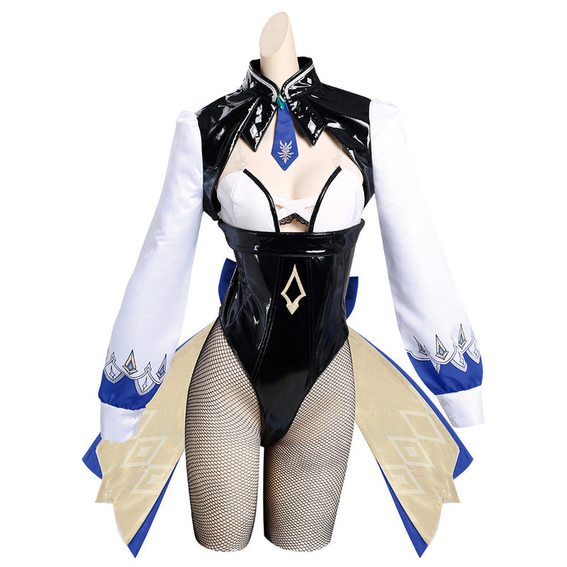 Genshin Impact Eula Bunny Girl Original Design Cosplay Costume