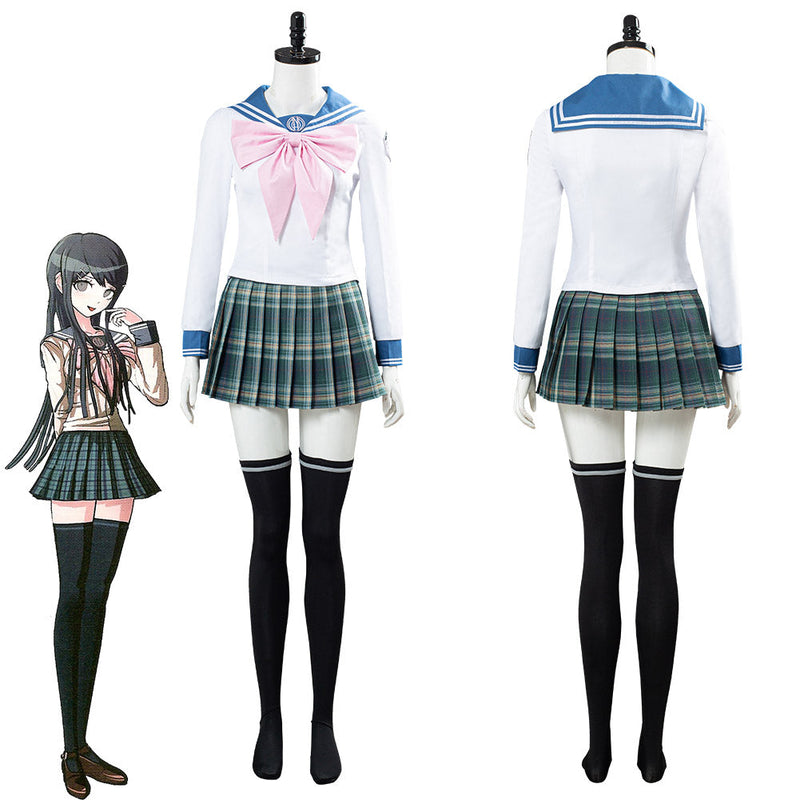 Danganronpa 3 SAYAKA MAIZONO Women Uniform Dress Outfit Halloween Carnival Costume Cosplay Costume