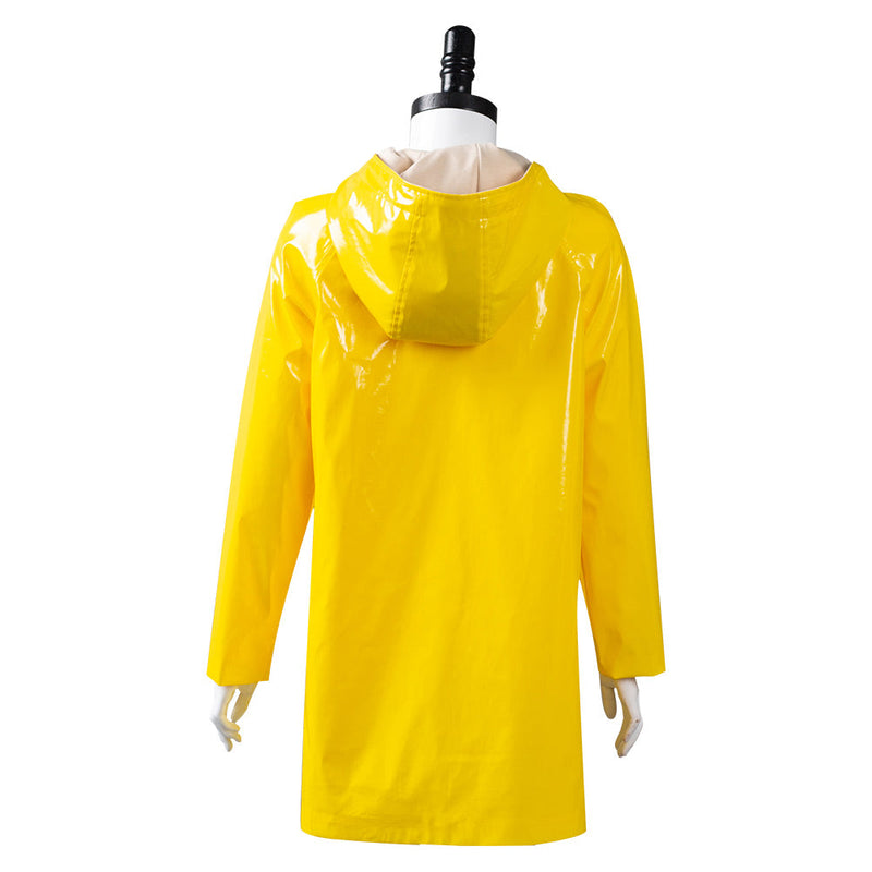 Coraline & the Secret Door- Coraline Jones Outfits Yellow Coat Halloween Carnival Suit Cosplay Costume