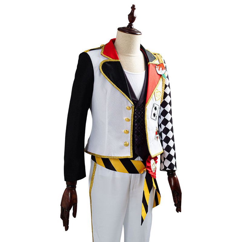 Game Twisted-Wonderland Alice in Wonderland Theme Deucc Cosplay Costume