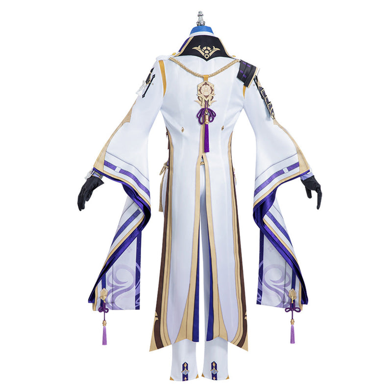 Genshin Impact Kamisato Ayato Outfits Halloween Carnival Suit Cosplay Costume