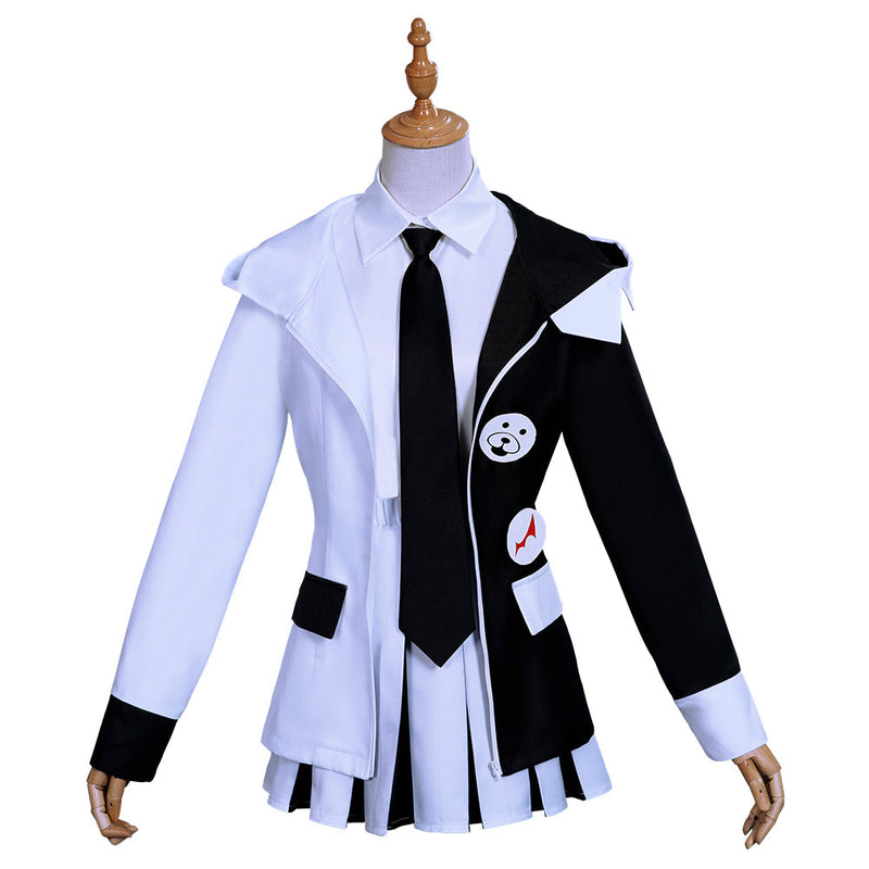 Anime Danganronpa Monokuma Women Dress Outfits Halloween Carnival Suit Cosplay Costume