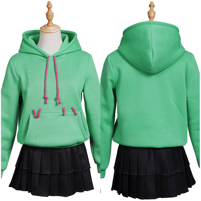 Ralph Breaks the Internet Vanellope von Schweetz Women Girls Hoodie Skirt Outfits Halloween Carnival Costume Cosplay Costume