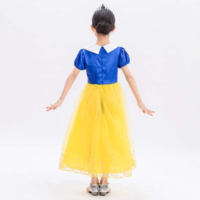 Snow White and the Seven Dwarfs Snow White Dress Kids Children Cosplay Costume