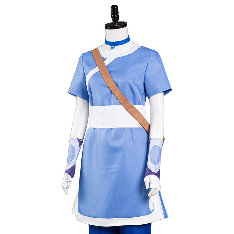 Avatar: the last Airbender Katara Halloween Carnival Suit Cosplay Costume