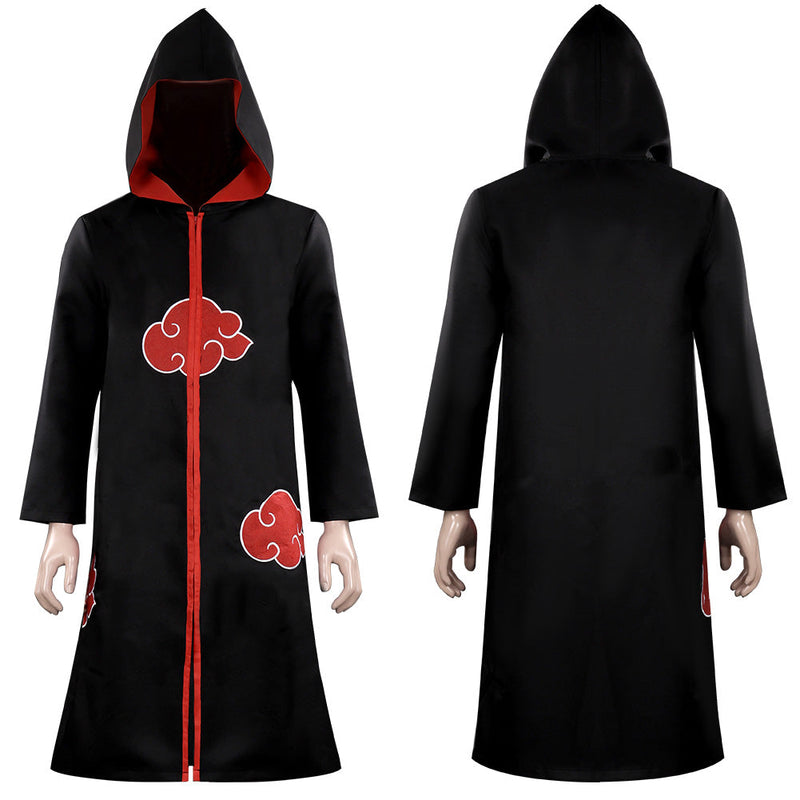 Naruto Akatsuki Kimono Cardigan Headband Kunai Throwing Darts Set Cosplay Costume