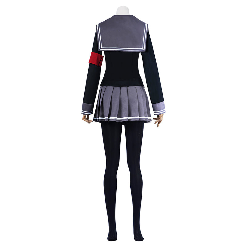 Super Danganronpa 2: Goodbye Desperate Academy-Peko Pekoyama School Uniform Dress Outfits Halloween Carnival Suit Cosplay Costume