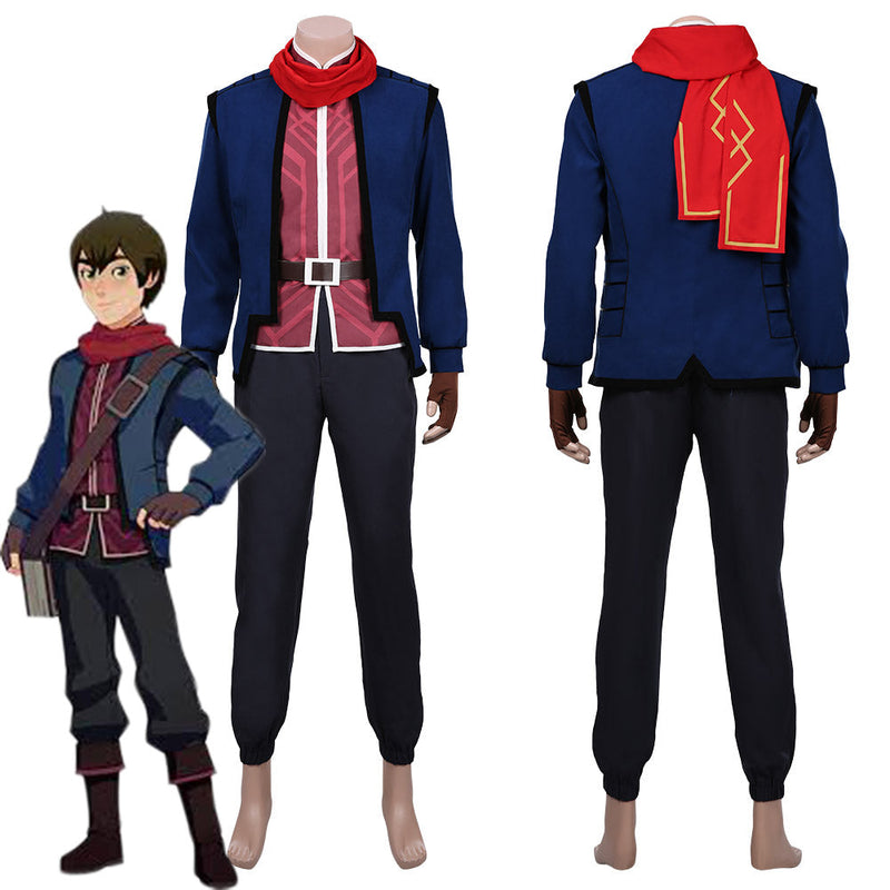 The Dragon Prince-Callum Coat Uniform Outfits Halloween Carnival Suit Cosplay Costume