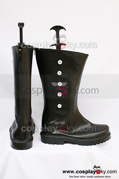 Black Butler Drocell Caines Cosplay Boots Black