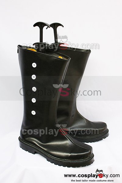 Black Butler Drocell Caines Cosplay Boots Black