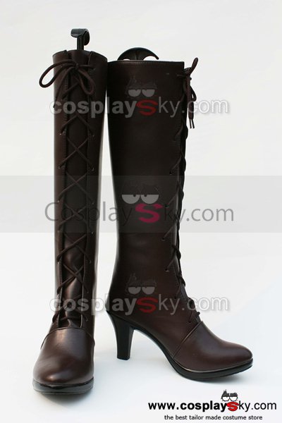 Black Butler Grell Cosplay Boots Shoes