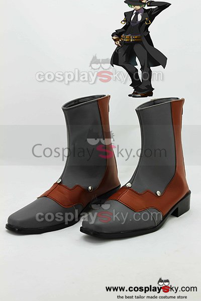 BlazBlue: Calamity Trigger HAZAMA Cosplay Boots Shoes