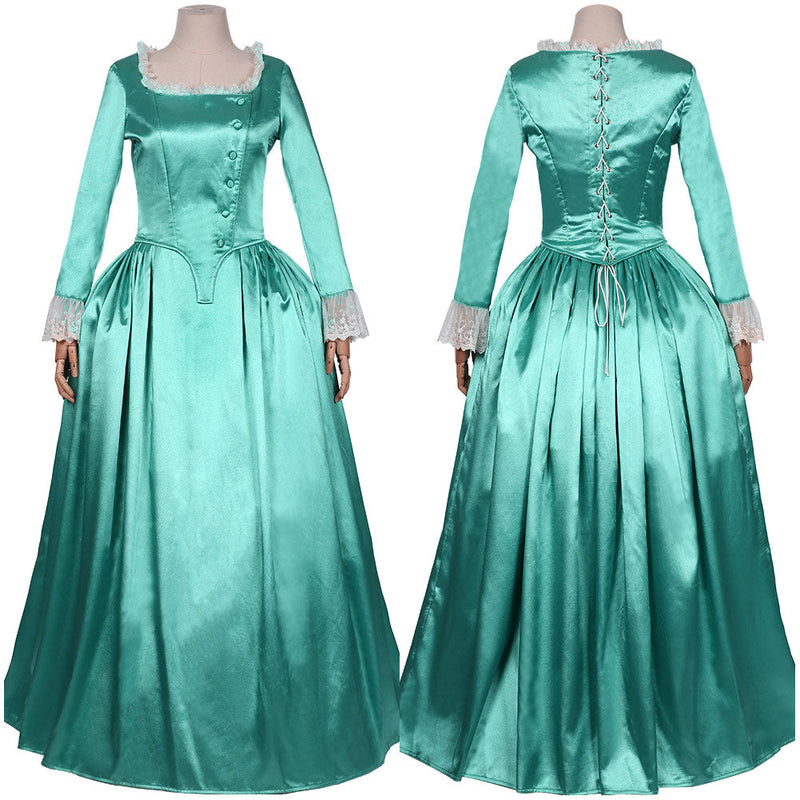 Musical-Hamilton Blue Locklino Lin Dress Halloween Carnival Suit Cosplay Costume