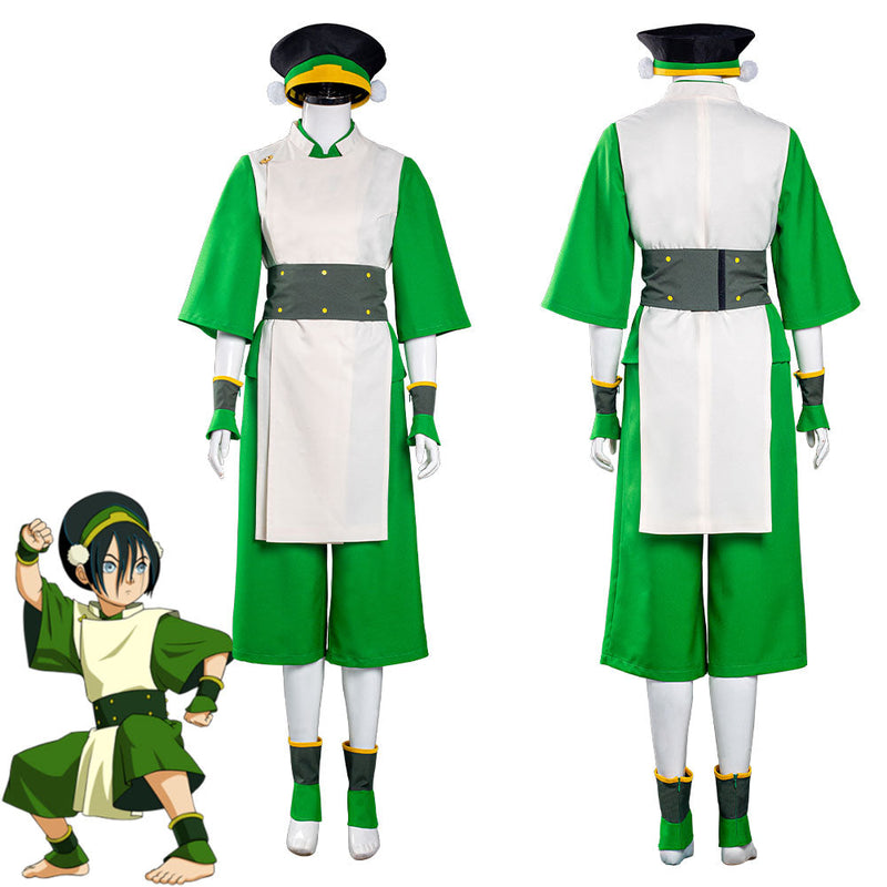 Avatar: The Last Airbender Toph bengfang Halloween Carnival Suit Cosplay Costume