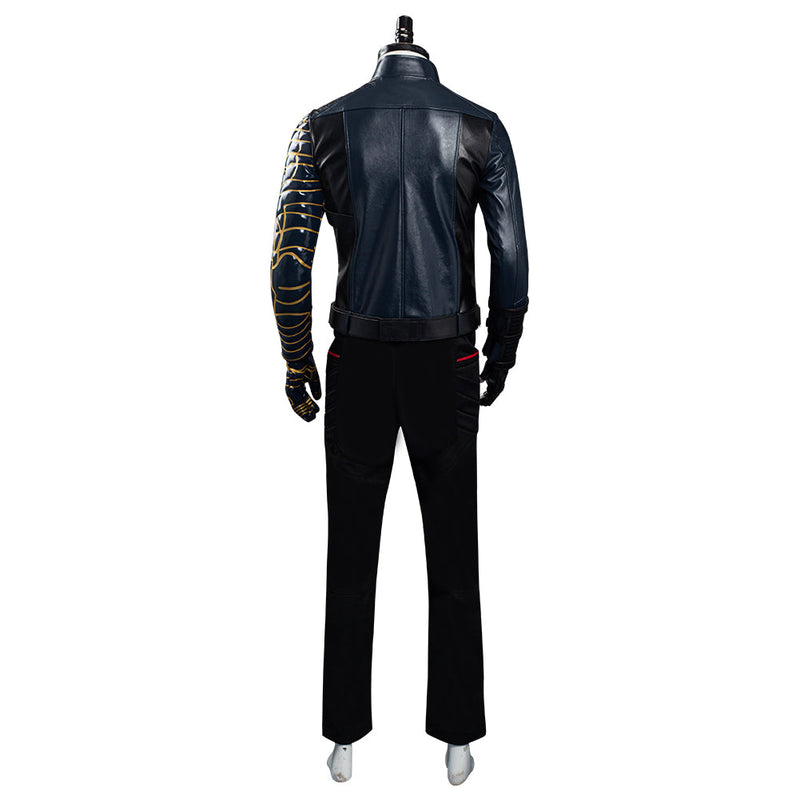 The Falcon and the Winter Soldier Bucky Barnes Halloween Carnival Suit Cosplay Costume