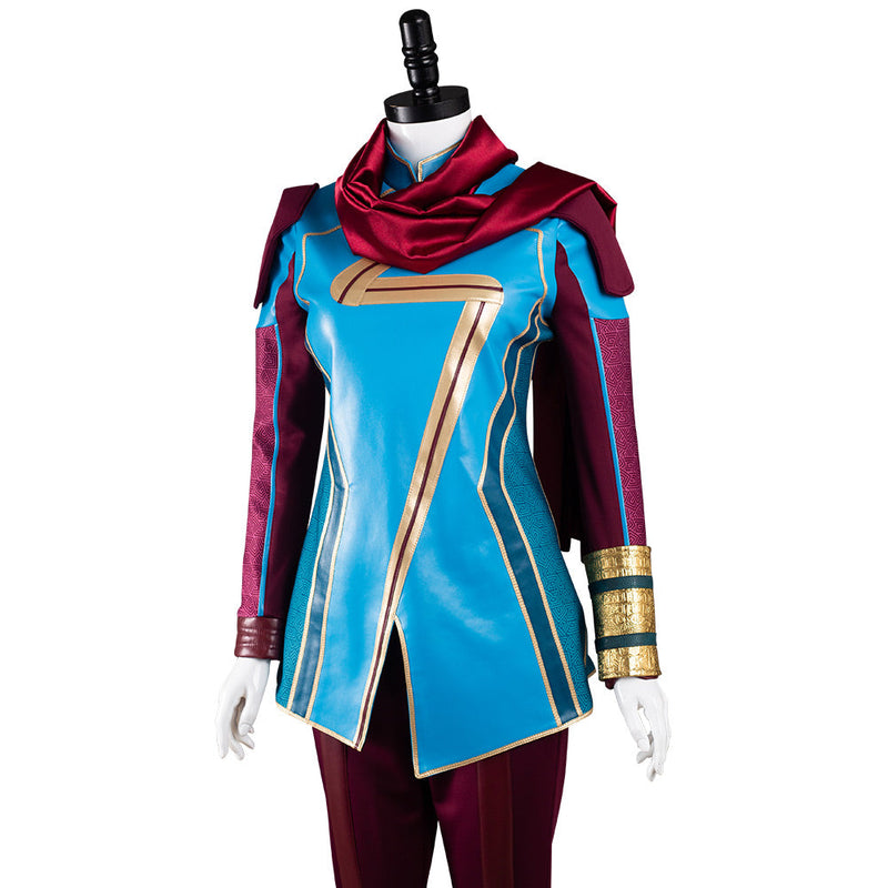 Ms. Marvel 2022 Kamala Khan Outfits Halloween Carnival Suit Cosplay Costume